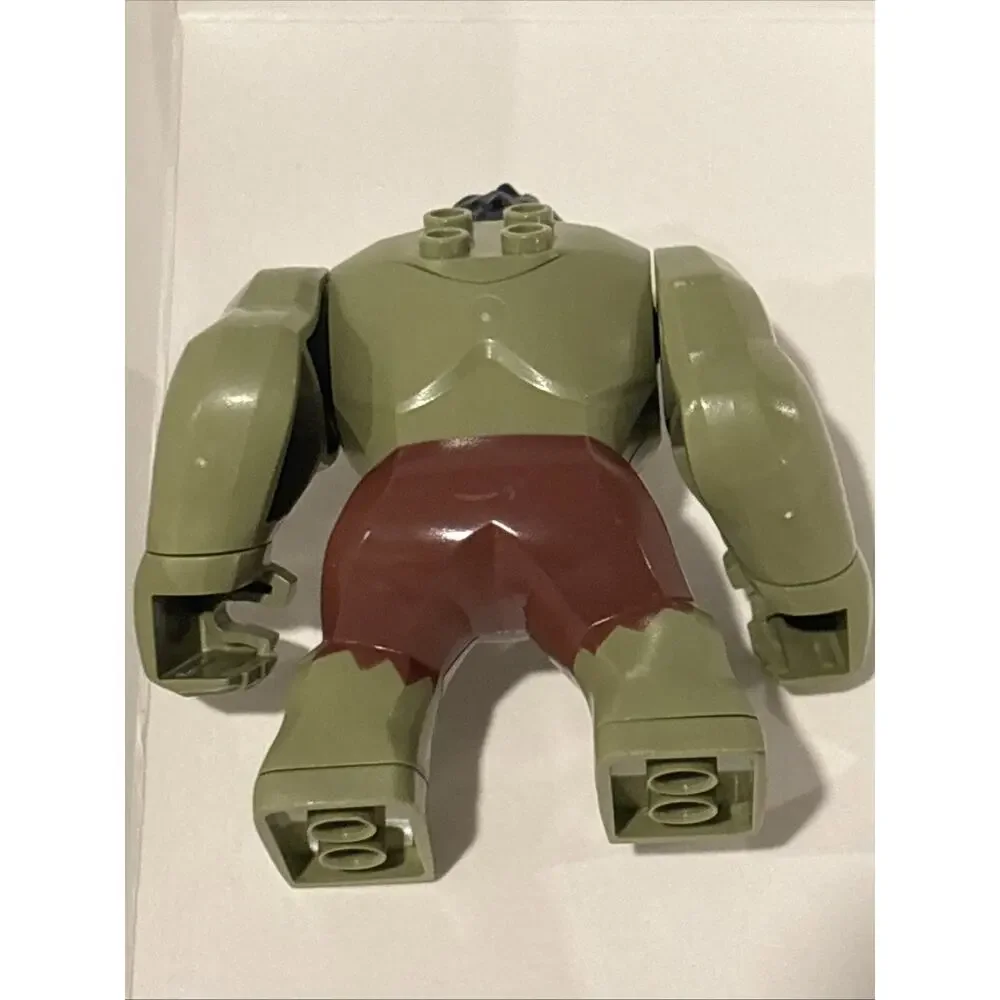Lego Hulk Minifigure #sh1138 Giant / Reddish Brown Pants Set #76350 Brand New